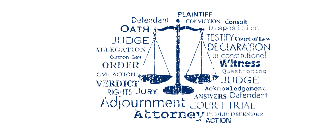 Legal Terminology Word Cloud